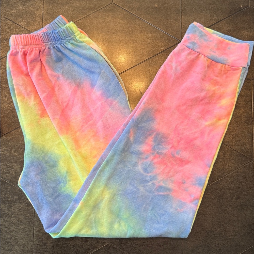 Colorful Tie-Dye Kids Matching Set - Picture 2 of 5